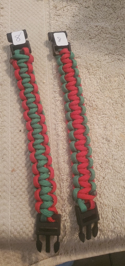 Paracord Christmas Bracelet